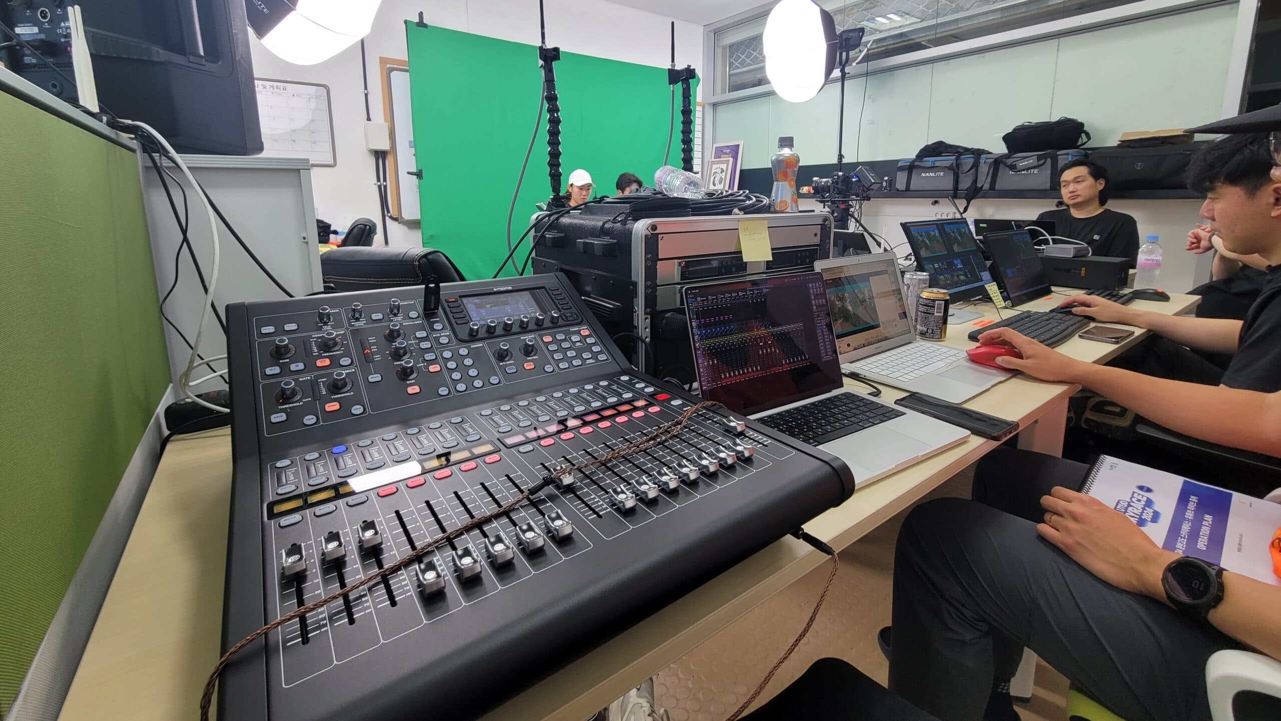 중계실 장비 세팅