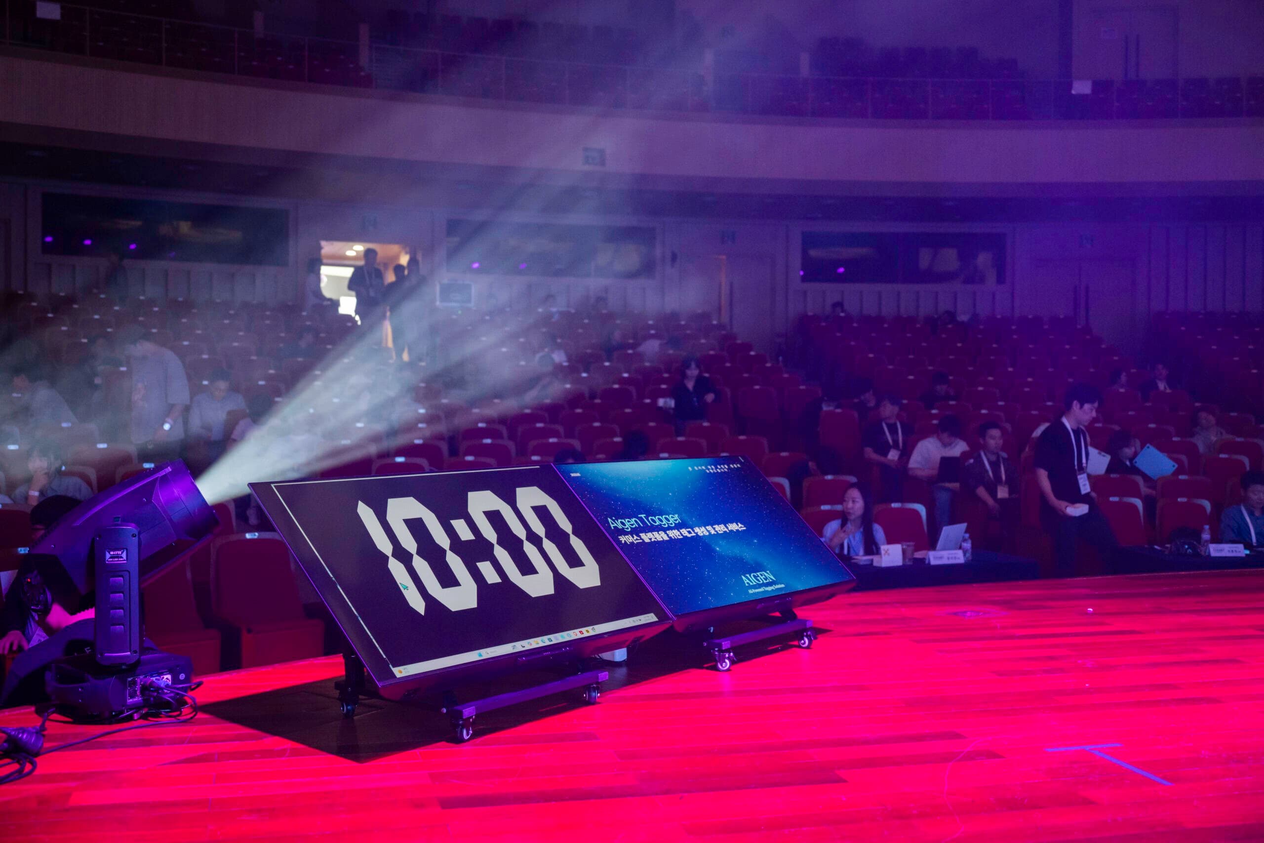 타이머 프롬프터 운영